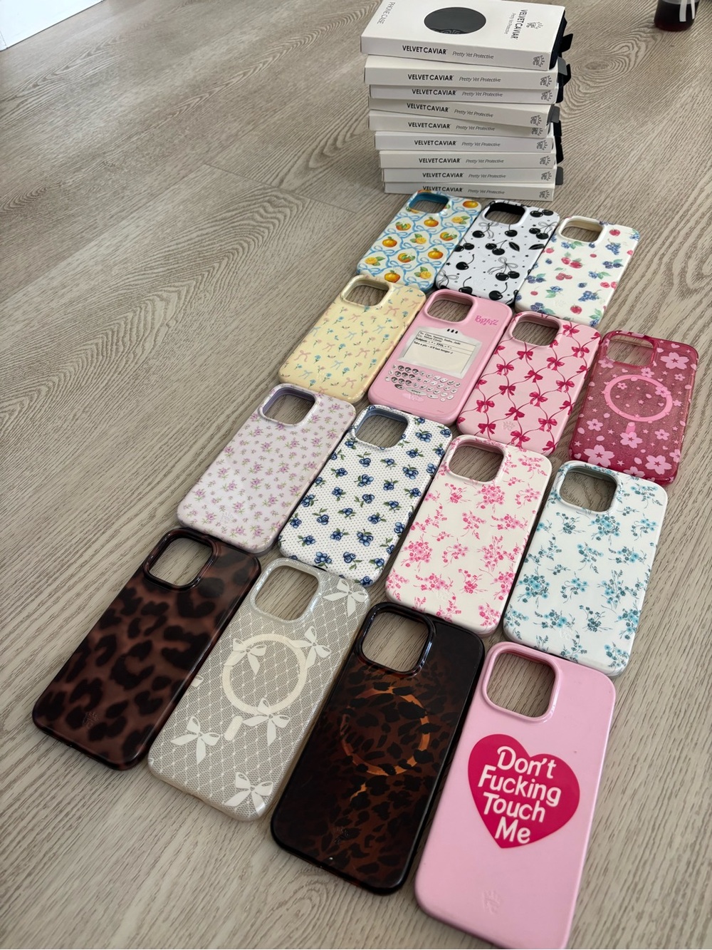 Velvet caviar Phone Cases - Compatible Cell Phone Accessory. 14 pro max